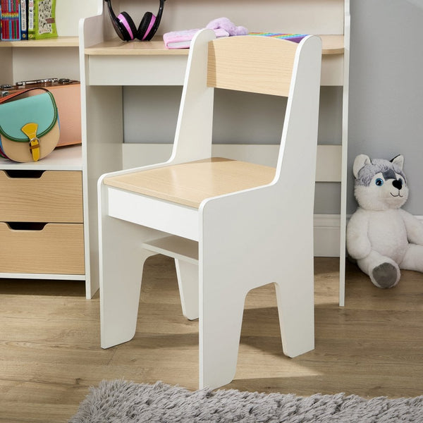 Scribbly Study Desk Set White