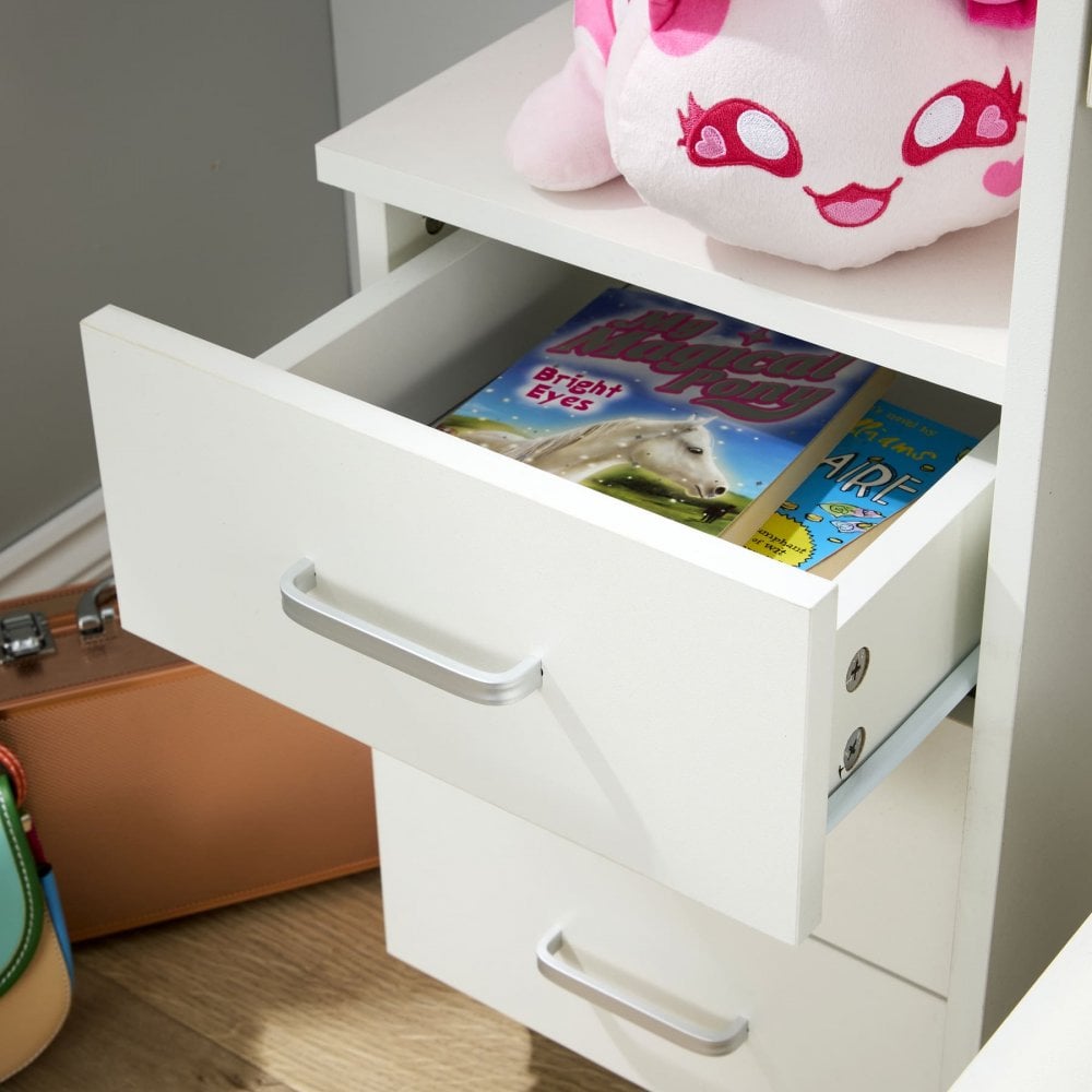 Arlo White Dressing Table Set