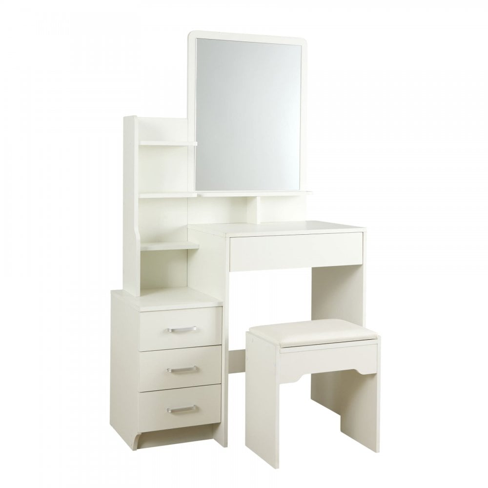 Arlo White Dressing Table Set