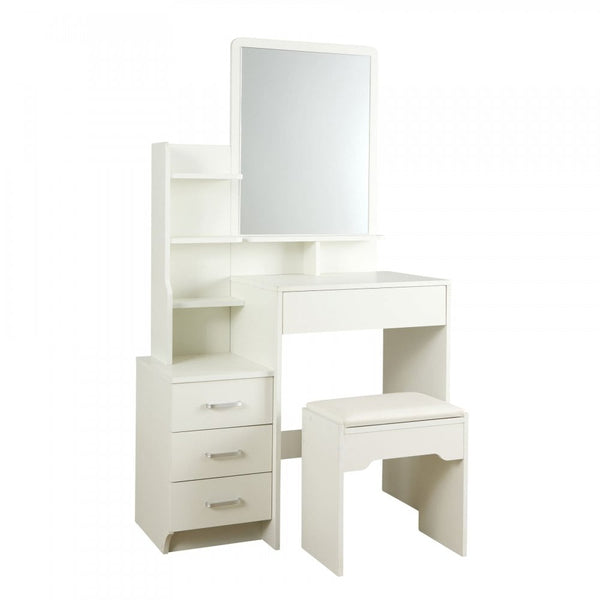 Arlo White Dressing Table Set