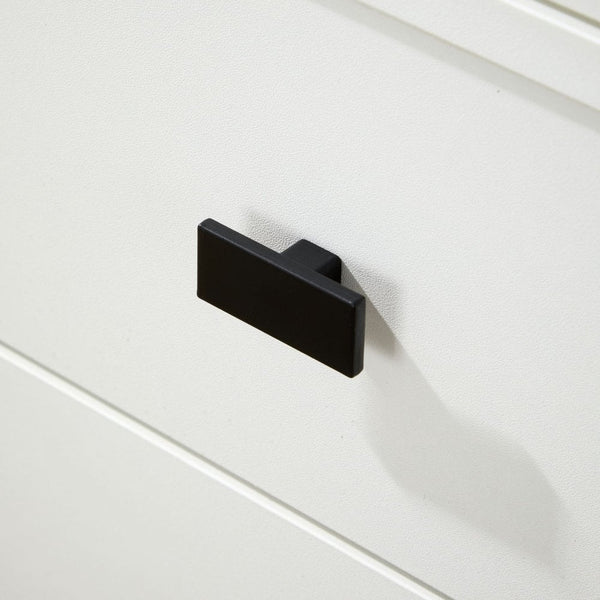 Nova White Dressing Table with LED Touch Mirror