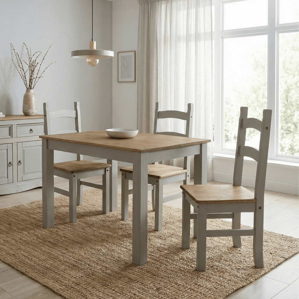 Corona Pair of Solid Dining Chairs