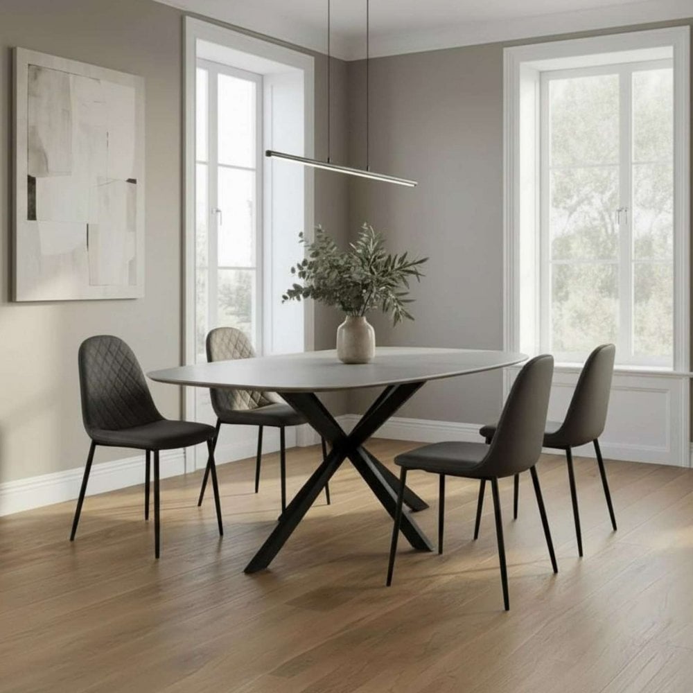 Sigma Dining Table & Anastasia Chairs
