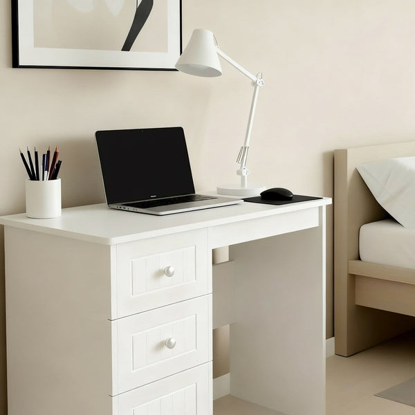 Mila Dressing Table with 3 Drawers