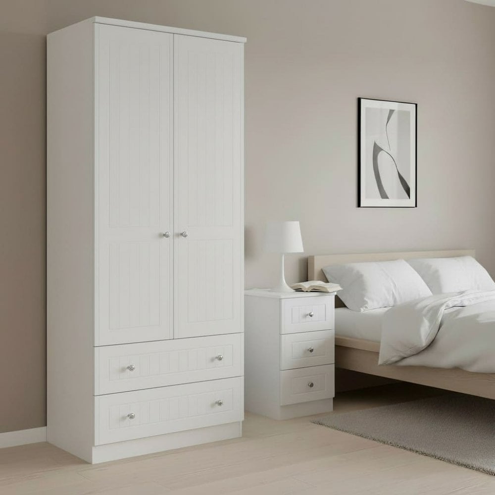 Mila 2 Door 2 Drawer Wardrobe