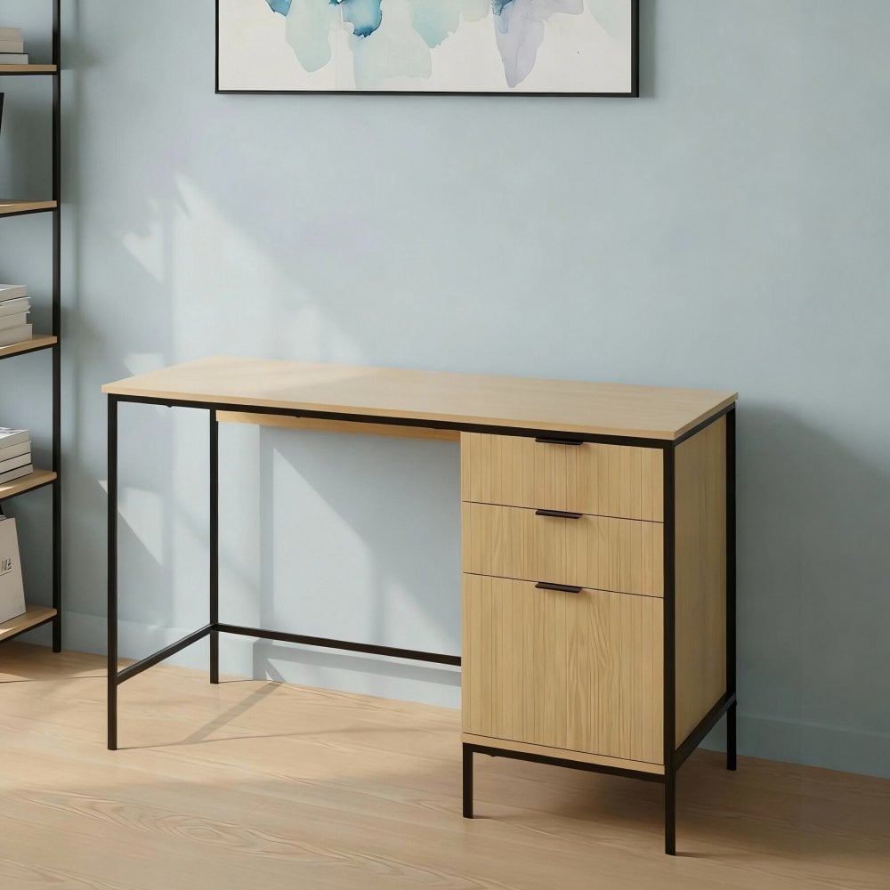 Wisbech Industrial 3 Drawer Desk