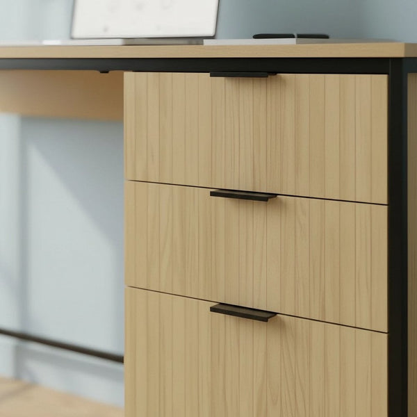 Wisbech Industrial 3 Drawer Desk