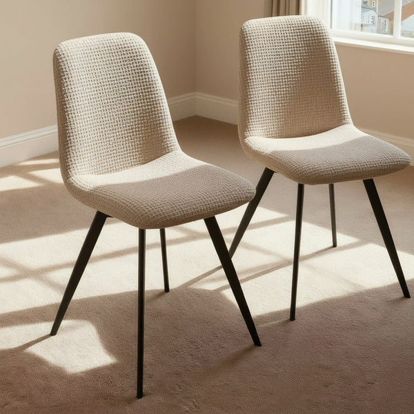 Ashford Chenille Pair of Dining Chairs