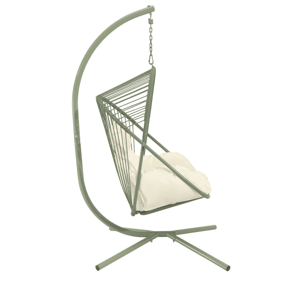 Capri Sage Green Hanging Egg Chair