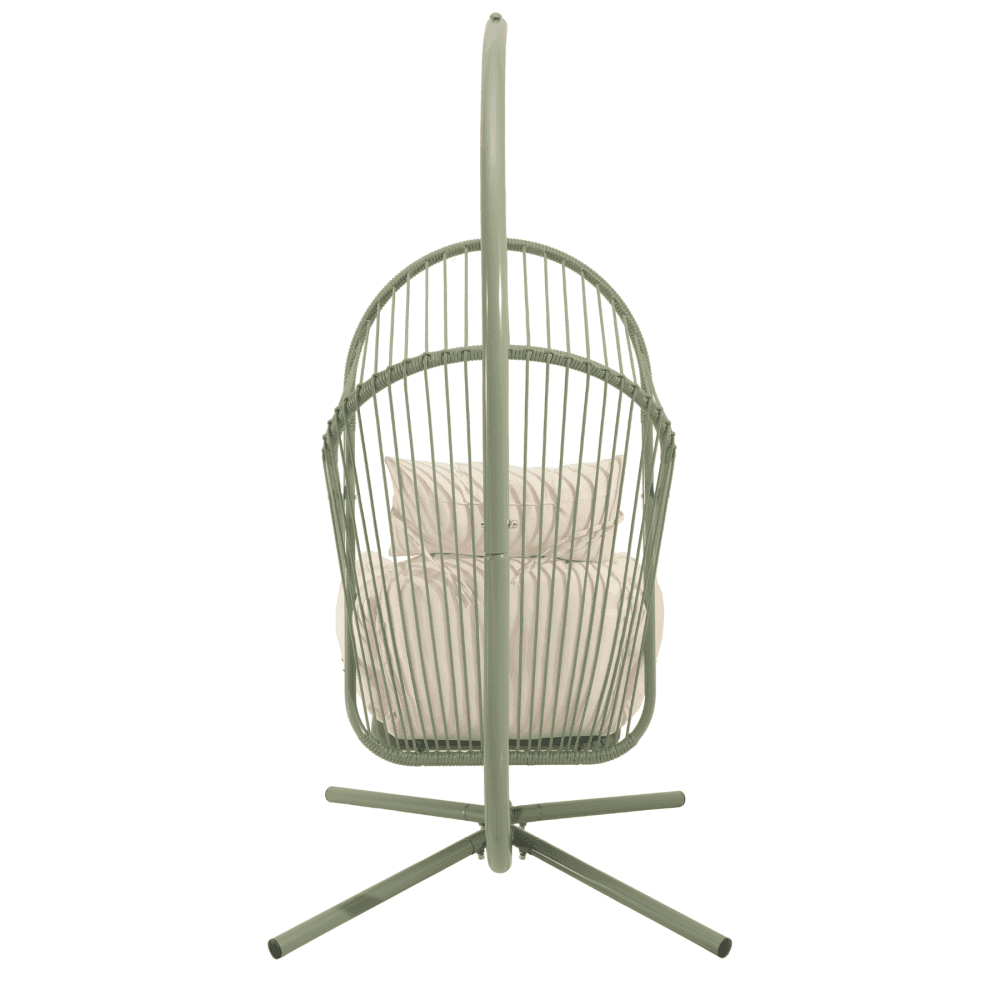 Capri Sage Green Hanging Egg Chair