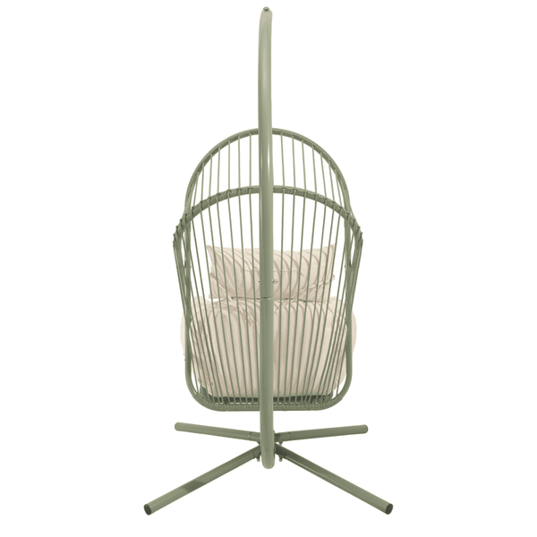 Capri Sage Green Hanging Egg Chair