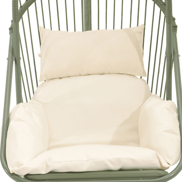 Capri Sage Green Hanging Egg Chair