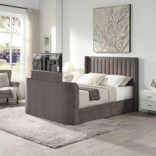 Riviera King Size TV Ottoman Bed