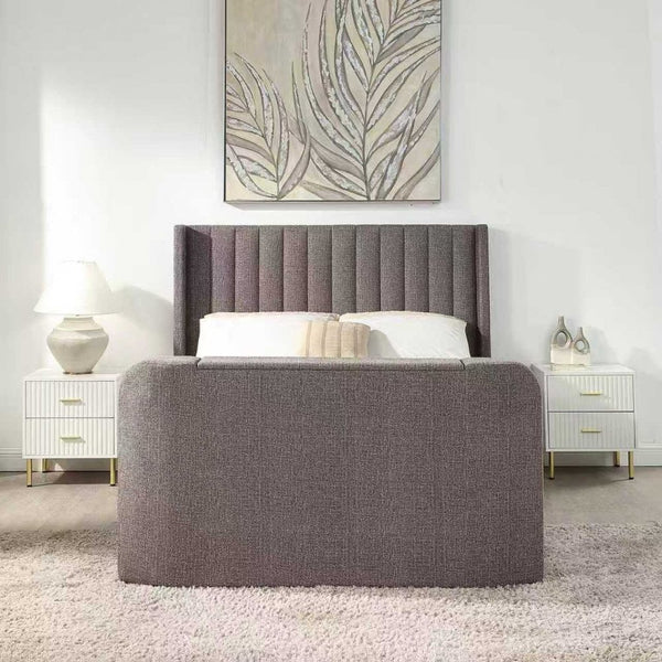 Riviera King Size TV Ottoman Bed