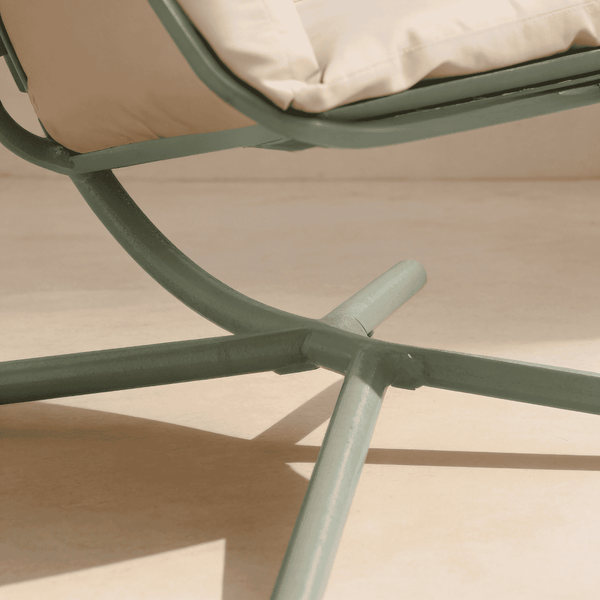 Capri Sage Green Hanging Egg Chair