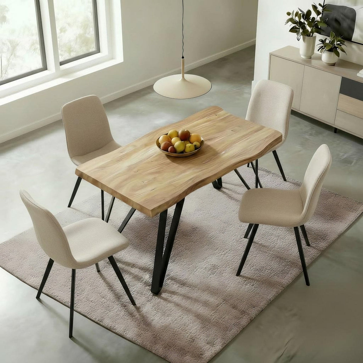 Arbore Dining Table & Ashford Chair Set