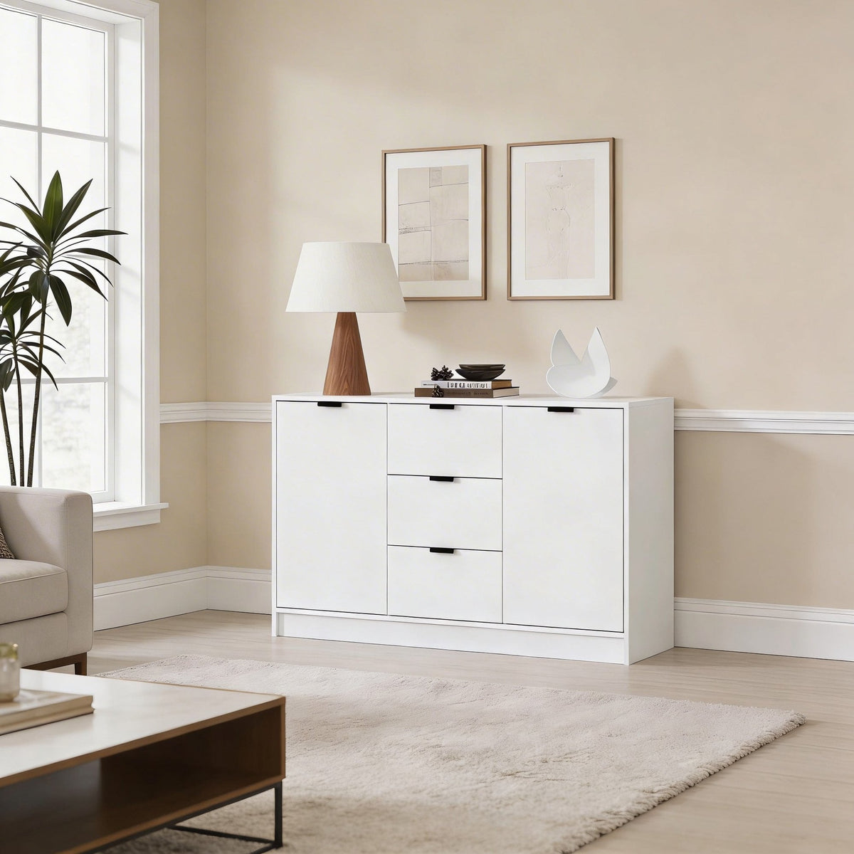 Phoenix Large Sideboard with Drawers & Doors