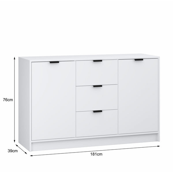 Phoenix Large Sideboard with Drawers & Doors