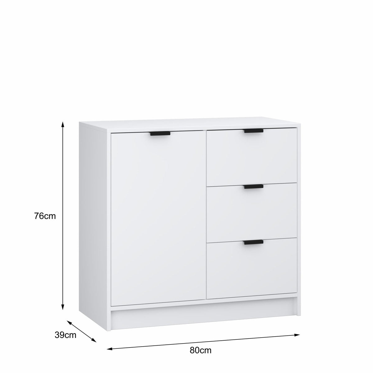 Phoenix Small Sideboard White