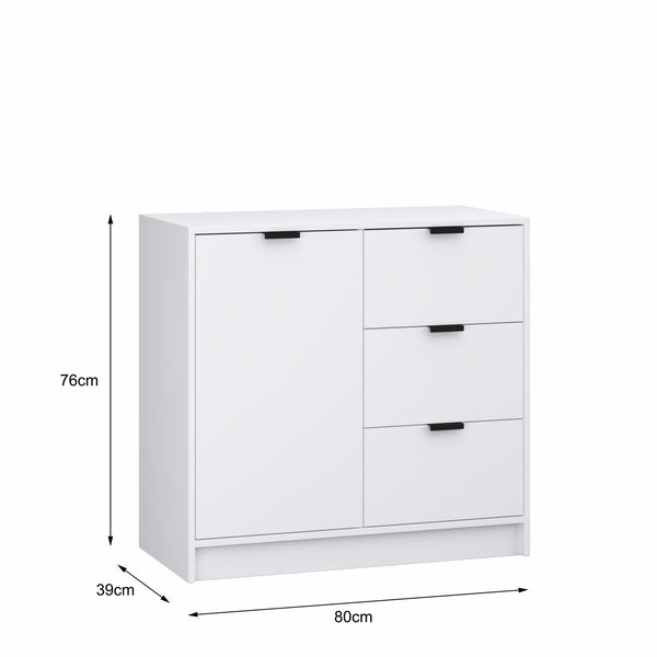 Phoenix Small Sideboard White