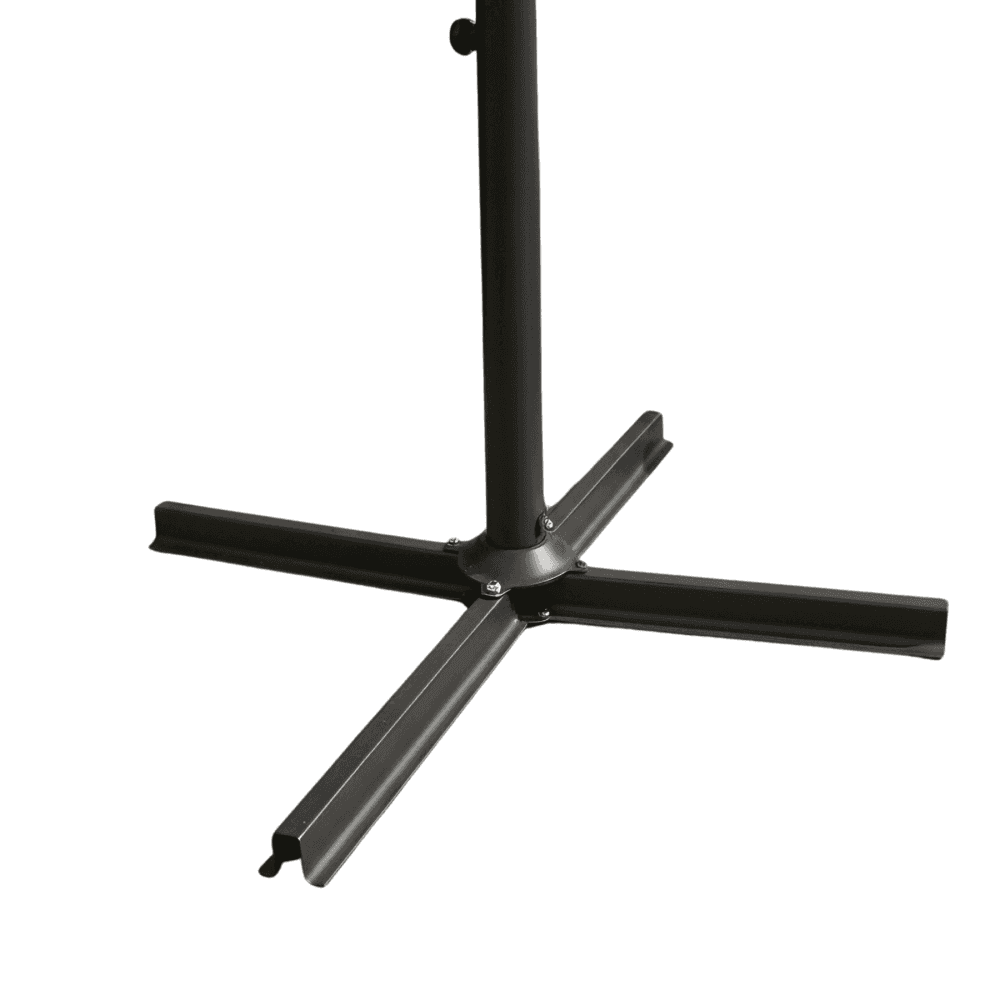 Palmera LED Overhanging Cantilever 3m Grey Parasol