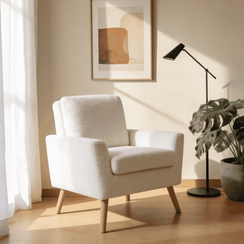 Elmwick Boucle Accent Chair