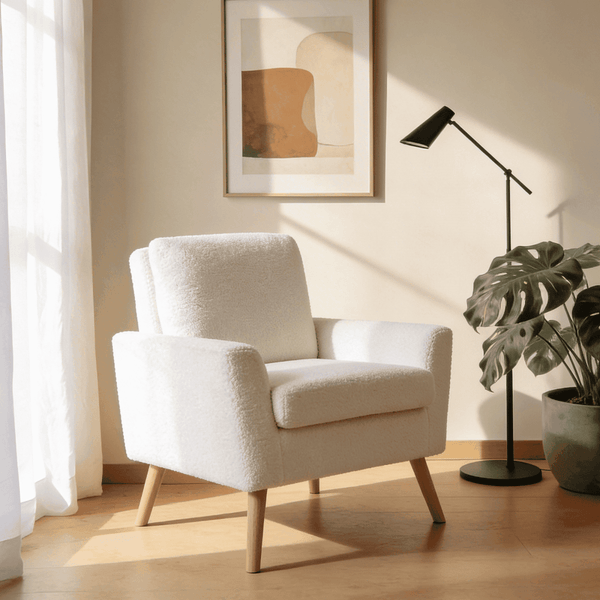 Elmwick Boucle Accent Chair