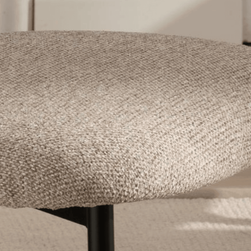 Velora Pair of Beige Dining Chairs
