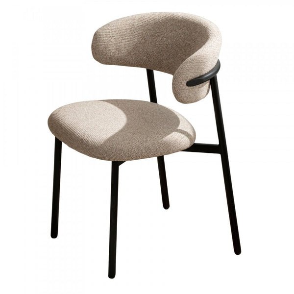 Velora Pair of Beige Dining Chairs