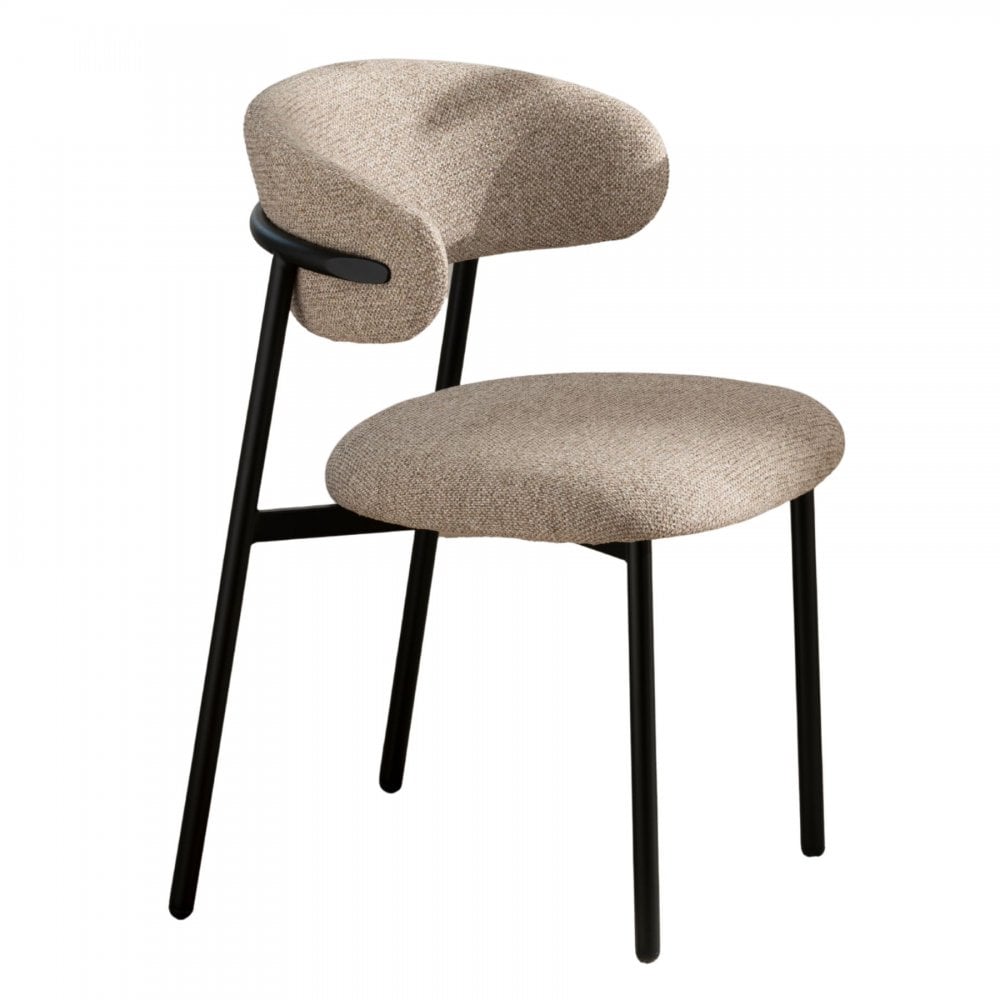 Velora Pair of Beige Dining Chairs