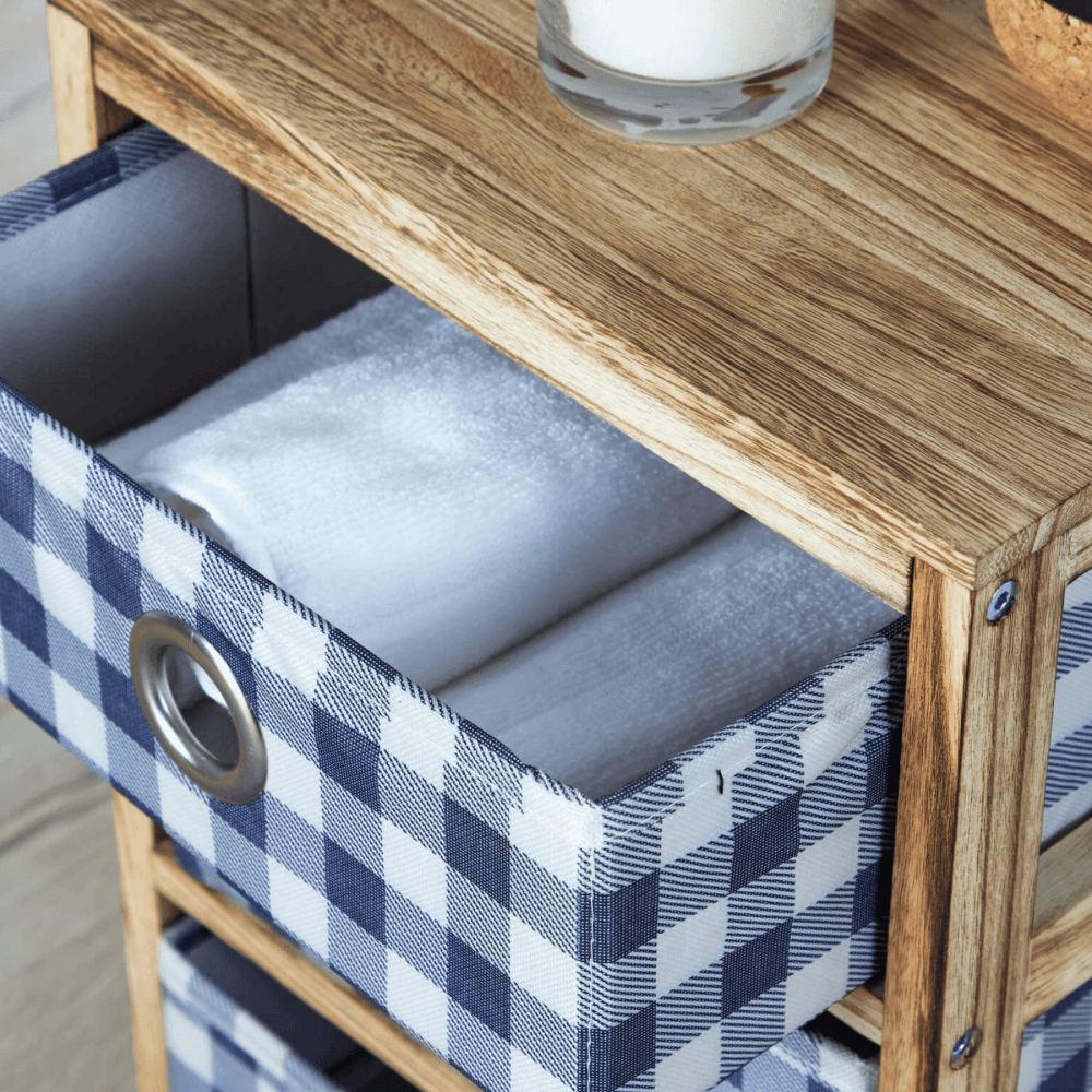 Weybourne Fabric 3 Drawer Storage