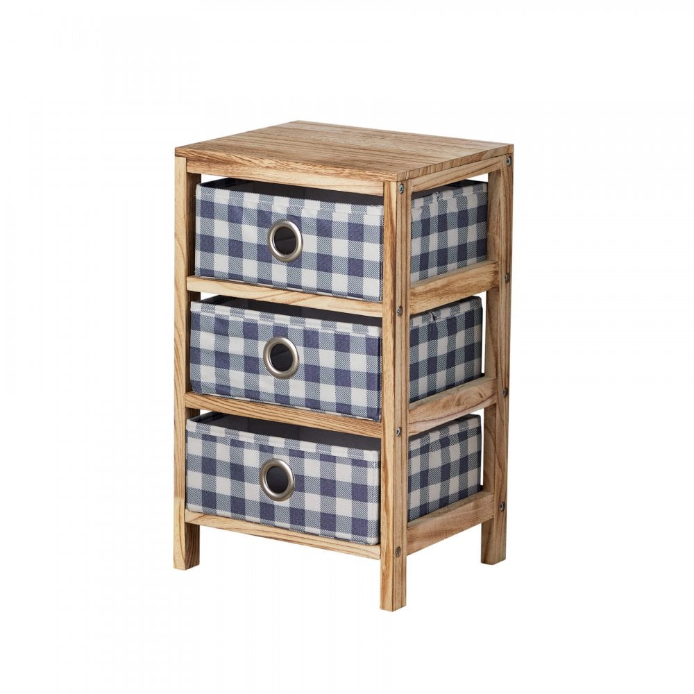 Weybourne Fabric 3 Drawer Storage
