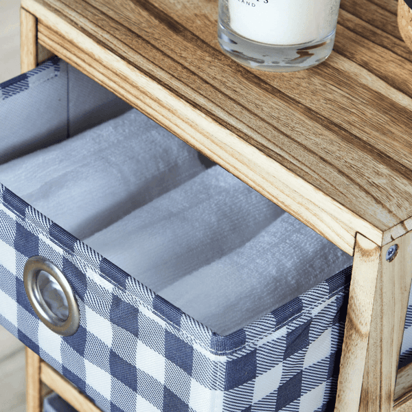 Weybourne Fabric 4 Drawer Storage