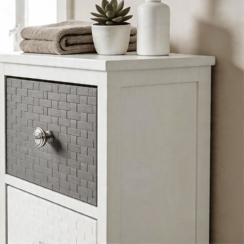 Crystal 5 Drawer Wooden Drawers
