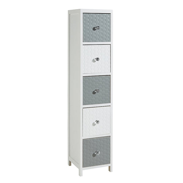 Crystal 5 Drawer Wooden Drawers