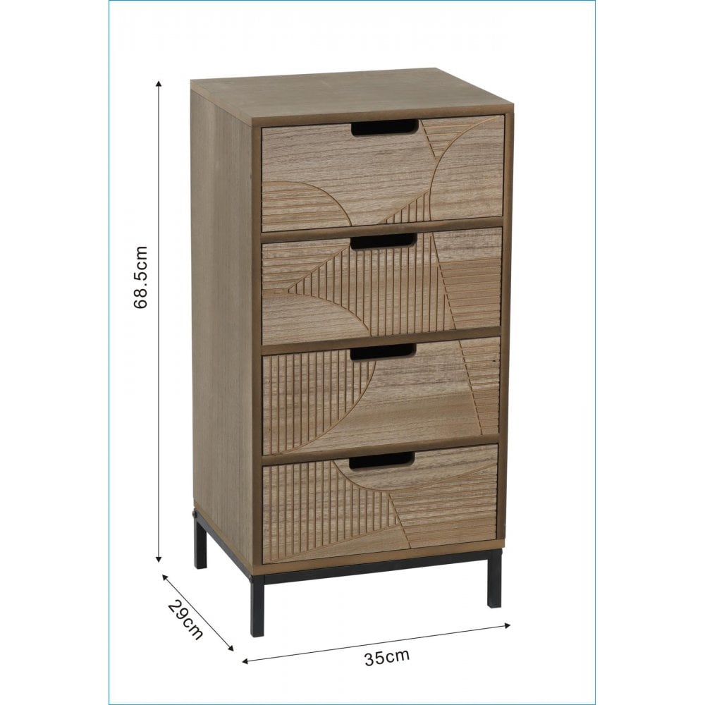 Reedham Chest 4 Drawers
