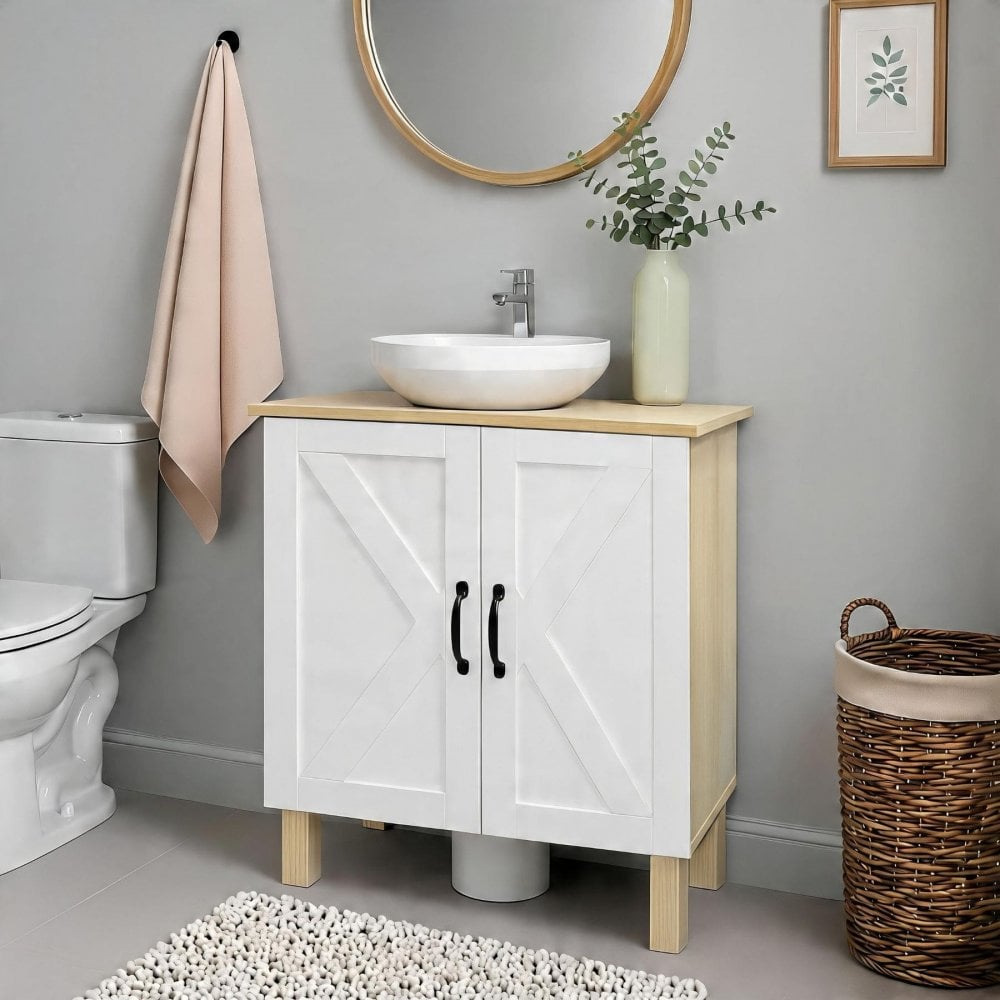 Elmhurst Under Basin Unit White & Oak