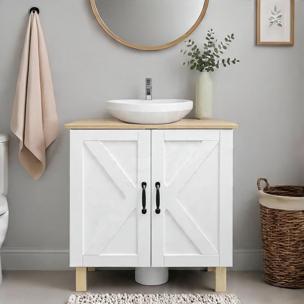 Elmhurst Under Basin Unit White & Oak