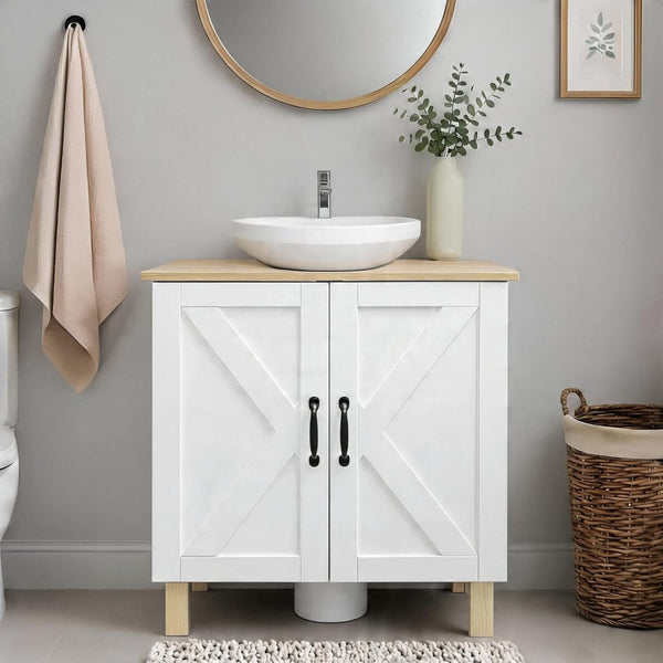 Elmhurst Under Basin Unit White & Oak