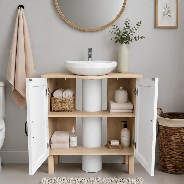 Elmhurst Under Basin Unit White & Oak