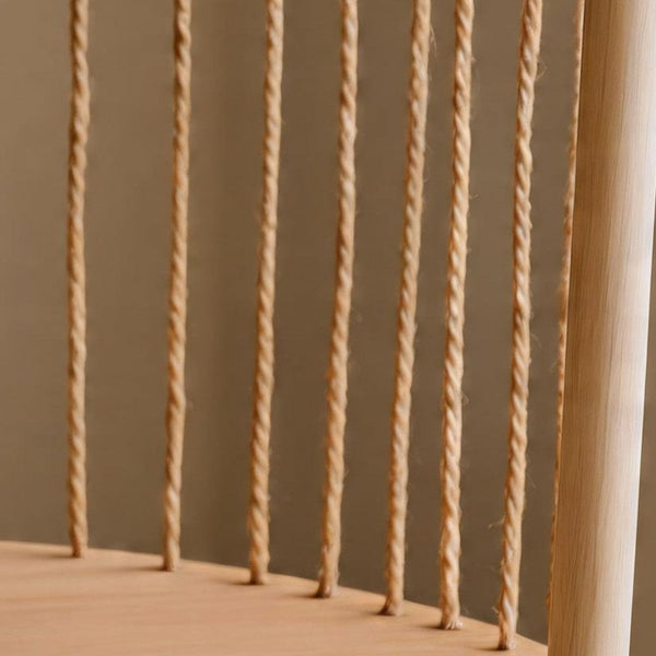 Tuxford Rope Framed Wooden Side Table