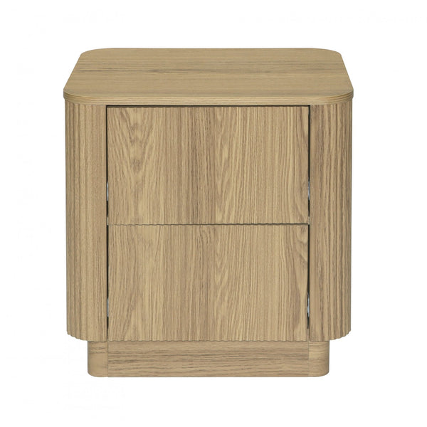 Winthorpe Oak Effect 2 Drawer Bedside