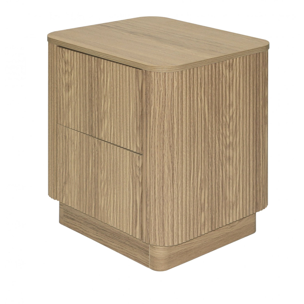 Winthorpe Oak Effect 2 Drawer Bedside