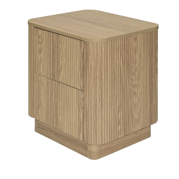 Winthorpe Oak Effect 2 Drawer Bedside