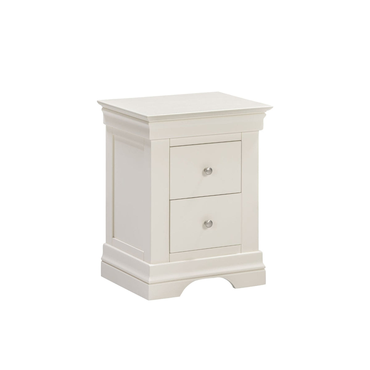 Chantilly 2 Drawer Bedside Table