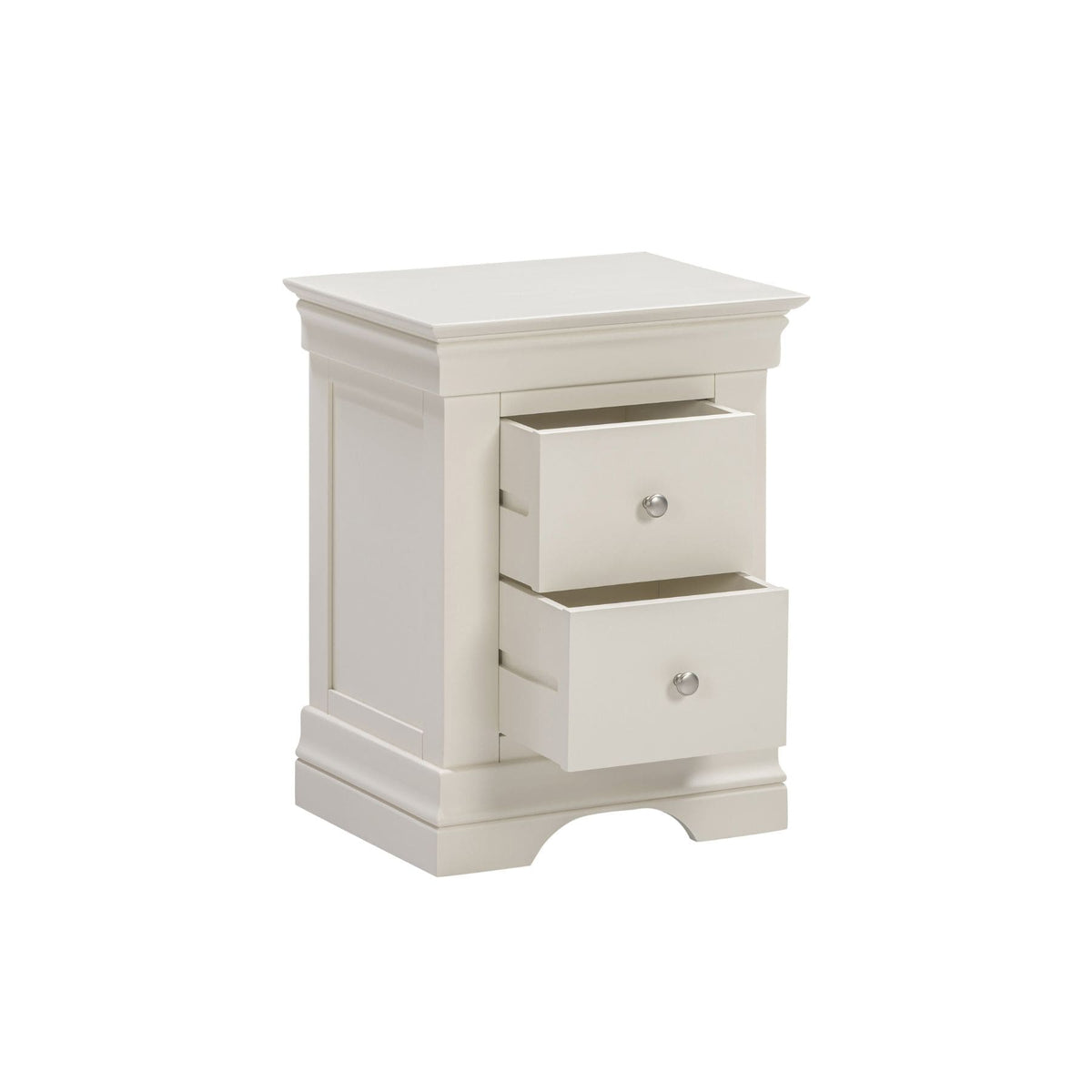 Chantilly 2 Drawer Bedside Table