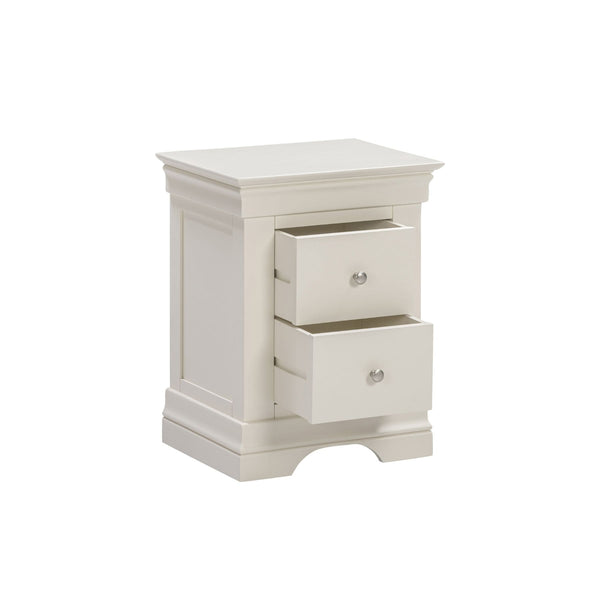 Chantilly 2 Drawer Bedside Table