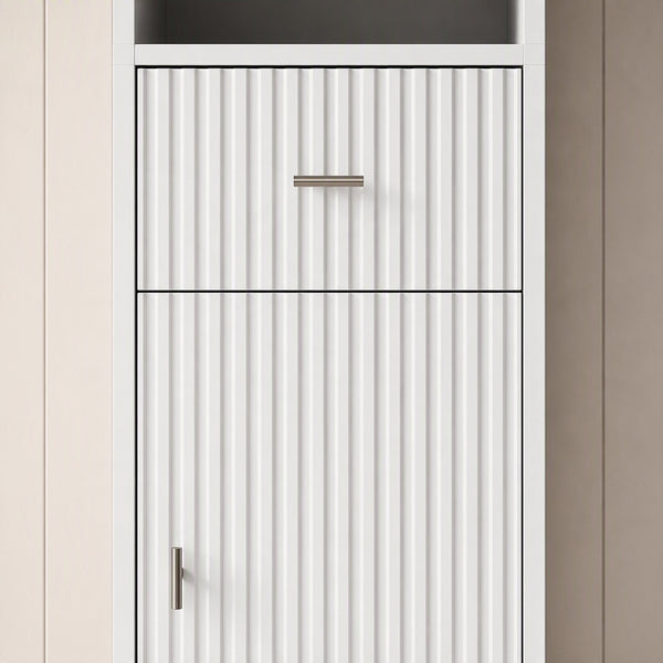 Mabel White Tall Bathroom Cabinet