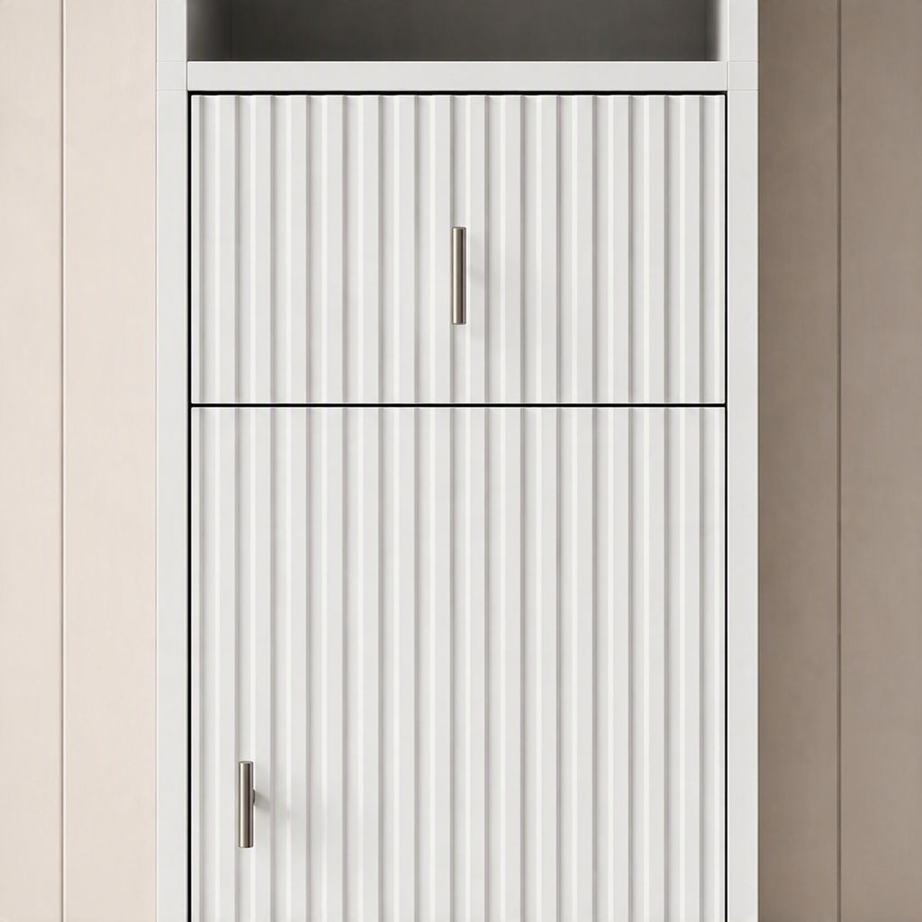 Mabel White Tall Bathroom Cabinet