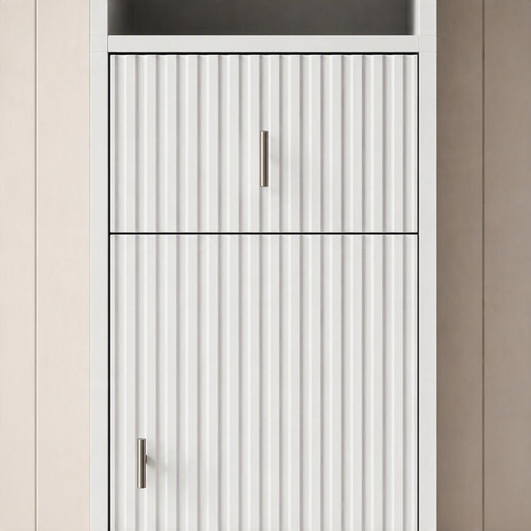Mabel White Tall Bathroom Cabinet